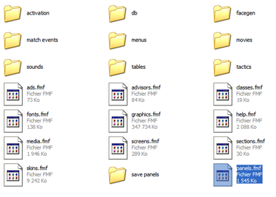 Répertoire de copie de panel.fmf