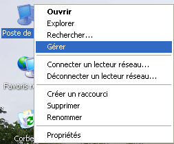 Accéder à l'espace de gestion