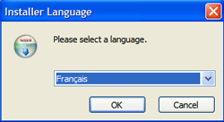 Selection du langage